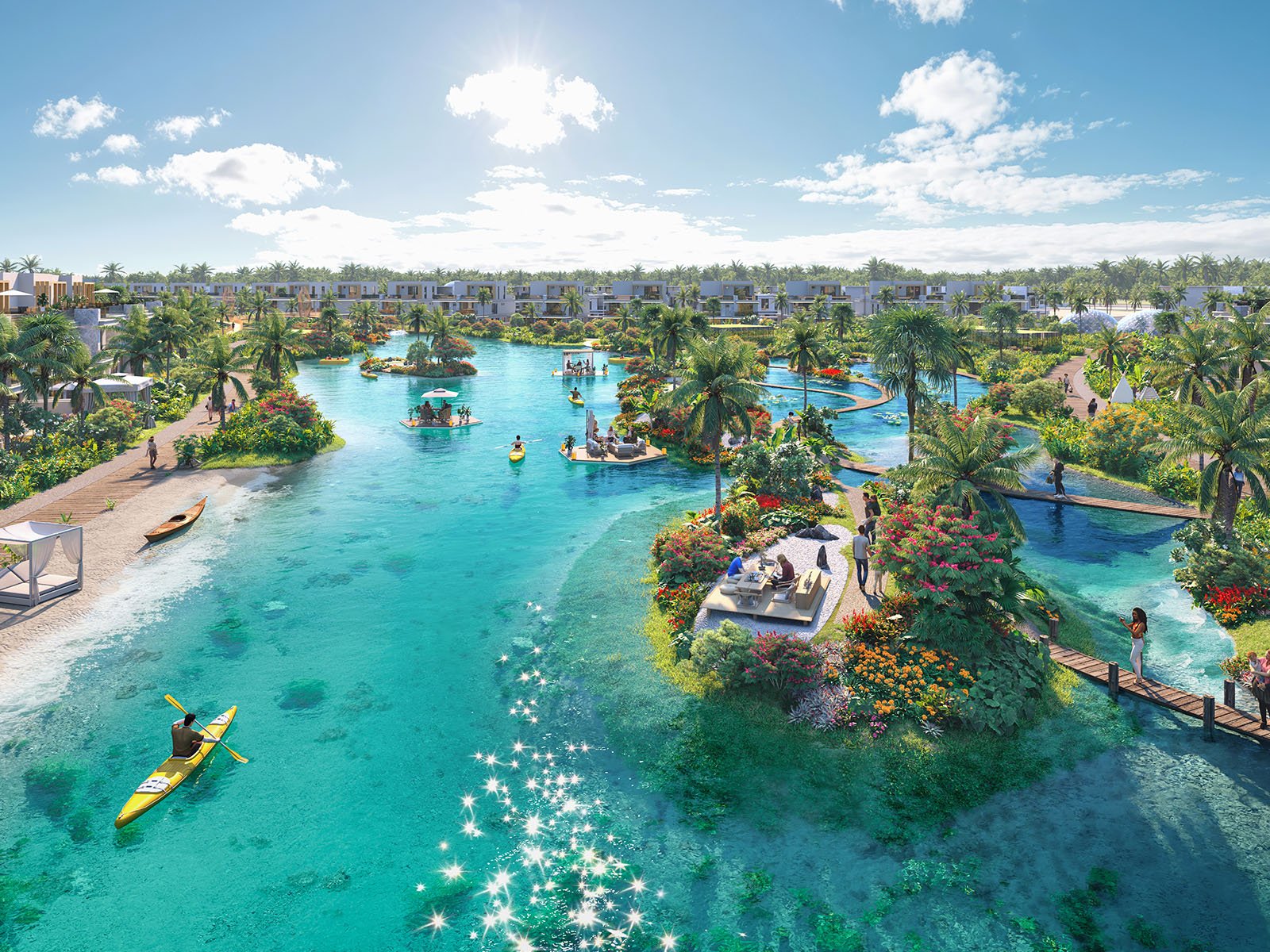 Breathe in calm as you wander through Zen Gardens and Verdant Waters where every step feels like meditation.